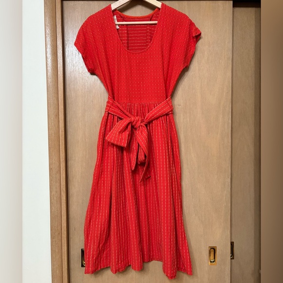 Ace & Jig Dresses & Skirts - Ace & Jig Luna Dress in Sriracha S